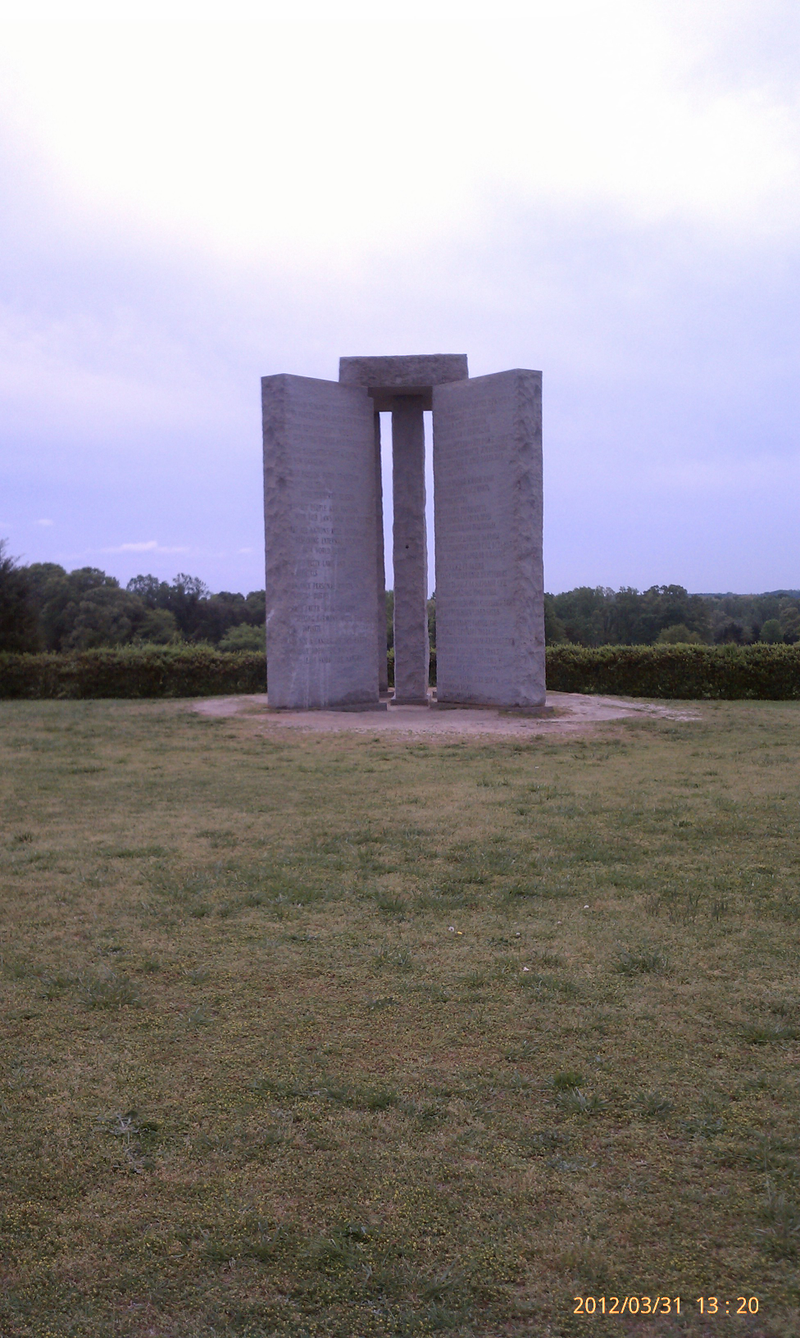 Illustration for article titled One of America's best kept secrets; The Georgia Guidestones
